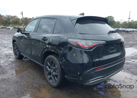 2024 Honda Hr-V Awd Sport/Awd Sport W/O Bsi из США, поврежденный, VIN 3CZRZ2H57RM767471